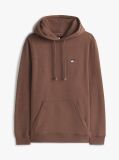 Brown Tommy Badge Terry Drawstring Hoody  Men