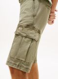 Green Otis Washed Cargo Bermuda Shorts  Men