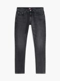 Denim Scanton Μαύρο Τζιν Σε Στενή Γραμμή Με Εφέ Ξεθωριάσματος  Άνδρες