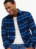 Multi Regular Fit Pattern Dobby Corduroy Shirt  Men