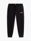 Black Signature Logo Cuffed Joggers  Men