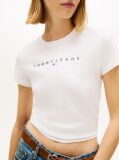 White Essential Logo Slim Fit T-Shirt  Women