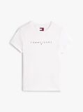 White Essential Logo Slim Fit T-Shirt  Women
