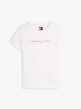 White Essential Logo Slim Fit T-Shirt  Women