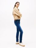 Denim Sophie Low Rise Skinny Faded Jeans  Women