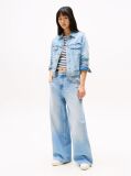 Denim Denim Trucker Τζάκετ Με Ξεθωριασμένο Εφέ Και Κανονική Εφαρμογή  Γυναίκες