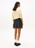 Multi Floral Print Tiered Mini Skirt  Women