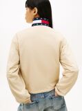 Μπεζ Αδιάβροχο Τζάκετ Με Λογότυπο Στο Κολάρο  Γυναίκες