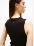 Black Bubble Logo Slim Mini Dress  Women