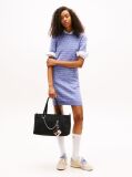 Black Spellout Mini Jumper Dress  Women