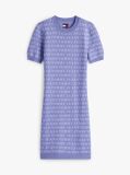 Black Spellout Mini Jumper Dress  Women