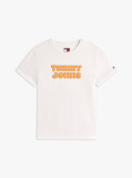 Beige Essential Regular Logo Tee  Women