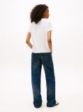 Beige Essential Regular Logo Tee  Women