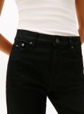 Denim Μαύρο Slim Τζιν Σε Ίσια Γραμμή Με Κανονική Μέση  Γυναίκες