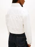 Denim Oversized Denim Τζάκετ Με Πίσω Λογότυπο  Γυναίκες