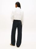 Denim Oversized Denim Τζάκετ Με Πίσω Λογότυπο  Γυναίκες