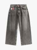 Denim Loose Τζιν Σε Φαρδιά Γραμμή Με Κανονική Μέση  Γυναίκες