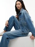 Denim Claire Ψηλόμεσο Τζιν Σε Φαρδιά Γραμμή  Γυναίκες