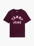 Μωβ T-Shirt Από Jersey Σε Άνετη Γραμμή Με Λογότυπο  Γυναίκες