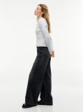 Denim Claire Ψηλόμεσο Wide Μαύρο Τζιν  Γυναίκες