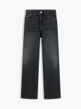 Denim Claire Ψηλόμεσο Wide Μαύρο Τζιν  Γυναίκες