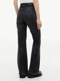 Denim Sylvia High Rise Bootcut Black Jeans  Women