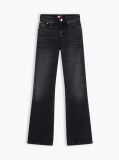 Denim Sylvia High Rise Bootcut Black Jeans  Women