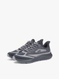 Black Jacquard Knit Logo Trainers  Men