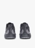 Black Jacquard Knit Logo Trainers  Men