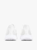 White Jacquard Knit Logo Trainers  Men