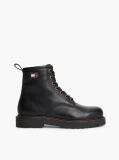 Black Archive Warm Lined Leather Lace-Up Boots  Men