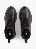 Black Archive Warm Lined Leather Lace-Up Boots  Men