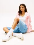 Pink Retro Essential Leather Fine-Cleat Basketball Trainers  Women