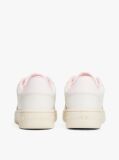 Pink Retro Essential Leather Fine-Cleat Basketball Trainers  Women