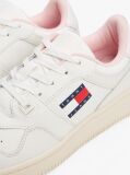 Pink Retro Essential Leather Fine-Cleat Basketball Trainers  Women