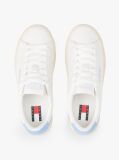 Μπλε Essential Δερμάτινα Sneakers Με Λεπτομέρειες Σε Αντίθεση  Γυναίκες
