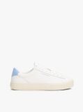 Μπλε Essential Δερμάτινα Sneakers Με Λεπτομέρειες Σε Αντίθεση  Γυναίκες