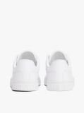 Άσπρο Sneakers Με Ανάγλυφο Λογότυπο Σε Αντίθεση  Γυναίκες