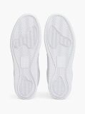 Άσπρο Sneakers Retro Basketball Με Λογότυπο Και Δέρμα  Γυναίκες