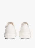 Άσπρο Sneakers Canvas Με Πλατφόρμα  Γυναίκες