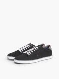 Μαύρο Δετά Sneakers Από Καμβά  Άνδρες