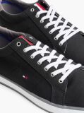 Μαύρο Δετά Sneakers Από Καμβά  Άνδρες