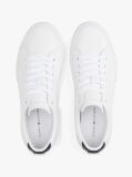 Multi Leather Logo Lace-Up Trainers  Men