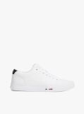 Multi Leather Logo Lace-Up Trainers  Men