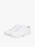Multi Leather Logo Lace-Up Trainers  Men