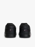 Μαύρο Δερμάτινα Sneakers  Άνδρες