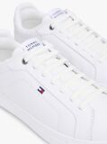 Άσπρο Δερμάτινα Sneakers  Άνδρες