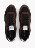 Καφέ Sneakers Με Μίξη Υφών Και Λογότυπο  Άνδρες