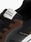 Καφέ Sneakers Με Μίξη Υφών Και Λογότυπο  Άνδρες