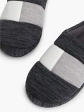 Grey Colour-Blocked Flag Slippers  Men